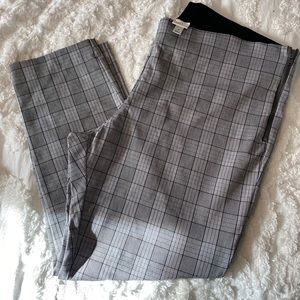 patterned dress pants